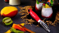 Vegetable/fruit knife, Professional peeler serrated