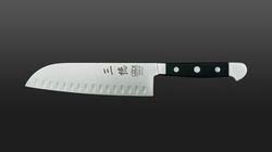 Couteau Santoku, Santoku alvéolé Alpha