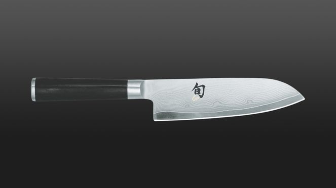 
                    Santoku couteau damassé DM-0702