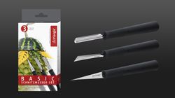 Vegetable/fruit knife, carving tool set basic