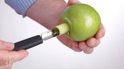 Vegetable/fruit knife, apple corer