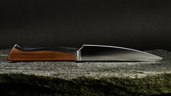 Forged steel, Caminada serrated steak knife