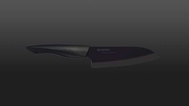 
                    Shin Santoku mit Klingenlänge 14 cm