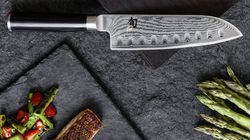 Couteau Santoku, Santoku alvéolé