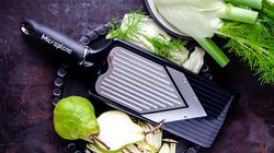 Vegetable/fruit knife, V-Slicer