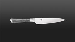 Stainless damask steel, Shun Kagerou utility knife