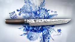 Acciaio damasco inossidabile, Tantō Messer Legend
