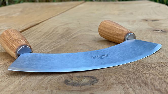 
                    Caminada Wiegemesser mit scharfer Klinge aus Edelstahl