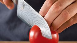 Acciaio damasco inossidabile, Coltello