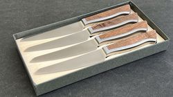 Caminada walnut series, Caminada serrated steak knife set