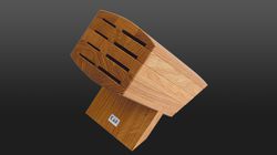 Oak/Walnut wood, Wasabi knife block