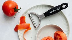Vegetable/fruit knife, Professional Y-peeler serrated