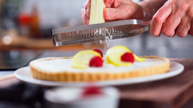 
                    Raspel grob perfekt für Zitronenkuchen