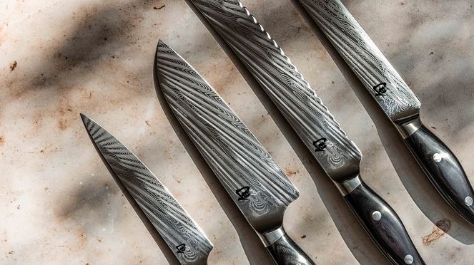 
                    Nagare Black Allzweckmesser der Kai Shun Nagare Black Serie