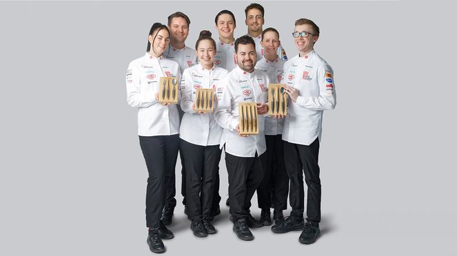 
                    sknife Partner der Schweizer Kochnationalmannschaft