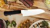
                    Chef’s Santoku Chowa guarantees long sharpness and high flexibility