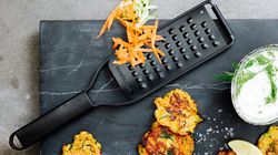 Vegetable/fruit knife, Black sheep extra coarse grater